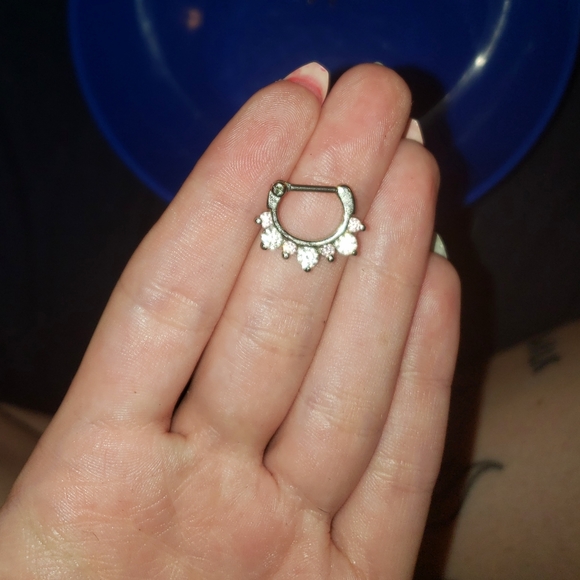 Septum Clicker (Pink&White) - Picture 5 of 5